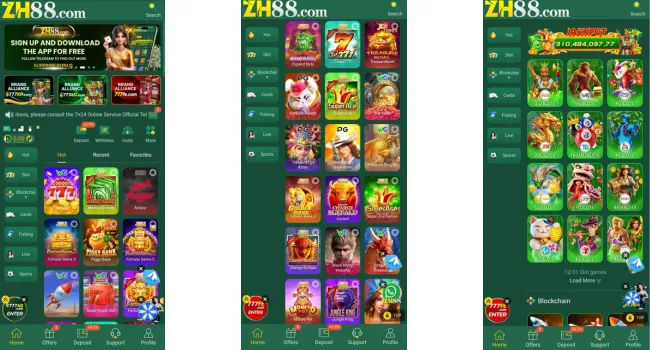 88ZH88 game image with games